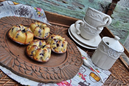 Lemon coconut mini cakes