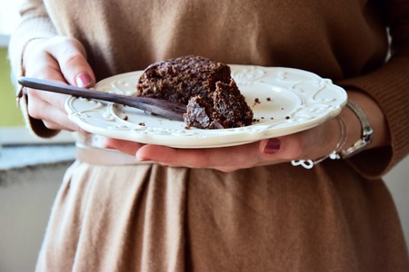 Gluten free Caprese cake