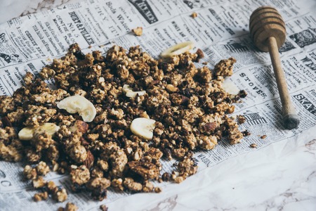 Crunchy peanut butter granola