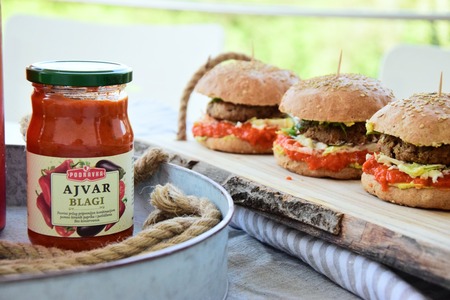 Vegeterian picnic with Podravka chutney