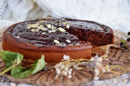 Eggless cocoa cake "A la Mimi"