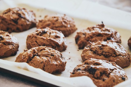 Flourless choco cookies