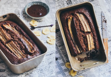 Chocolate banana bread